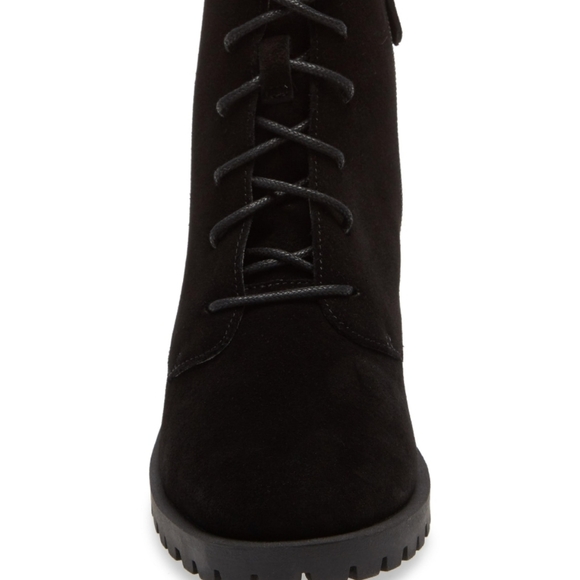 Cason Keaton Lace up Suede Leather Bootie - Picture 3 of 7